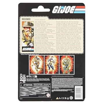 G.I. Joe Retro Cardback Recondo 6-Inch Action Figure