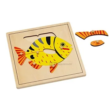 Elite Montessori Fish Puzzle for Kids Learning Fun