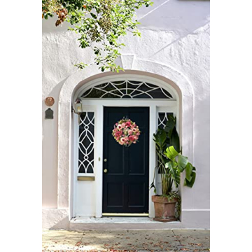 TIARTF Peony Wreath - Lovely 16 Inch Spring Decor