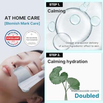 Mediheal Derma Modeling Pack (Madecassoside) - Relieving Blemish Marks For Clear Skin - Easy DIY Home Spa Kits, Hydrating Icy Jelly Mask For Skin Refreshment