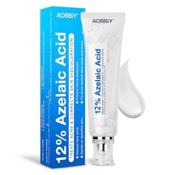 Transform Your Skin with AOBBIY Azelaic Acid 12% Acne Cream – Acne Relief & Redness Reduction