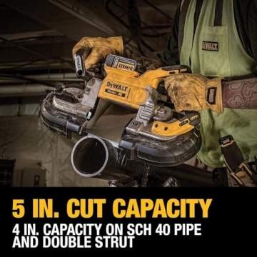 DEWALT 20V MAX Band Saw with 5" Cutting Capacity