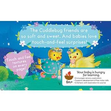 Touch & Feel: Good Night, Cuddlebug Lane: Baby & Toddler Touch and Feel Sensory Board Book