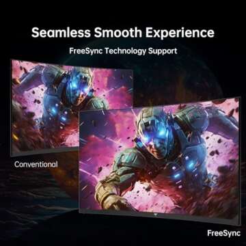 KTC 32 Inch Curved Gaming Monitor, FHD 1080P 165Hz PC Monitor, 1500R, 122% sRGB with HDR, FreeSync P...