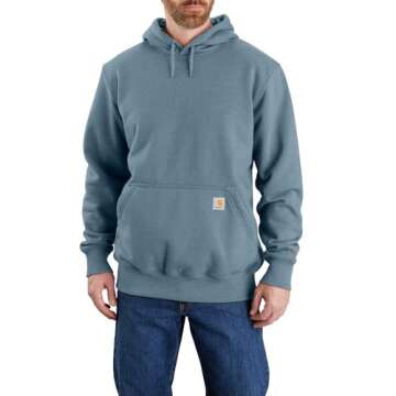 Carhartt Men's Rain Defender Sweatshirt - Heavyweight & Durable