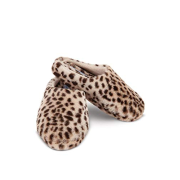 PajamaGram Women’s Leopard Slippers - Cozy & Stylish