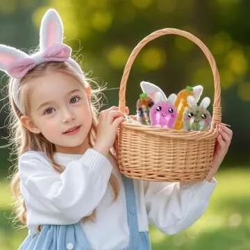 QINGQIU 6 Pack Easter Big Stress Balls Stress Relief Toys for Easter Basket Stuffers Egg Fillers Gifts Party Favors