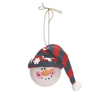 Darice Frosty, Heavy Duty, Round Glass Balls – Removable Top - Can Be Painted, Embellished and Fil...