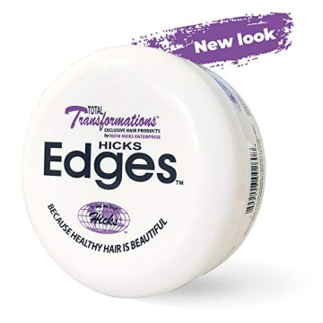Hicks Edges Pomade 4oz - All-Day Hold & Shine for Hair