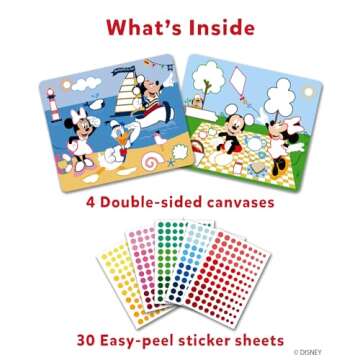 Skillmatics Art Activity - Dot It Disney Mickey and Friends, Mess-Free Sticker Art for Kids, DIY Cra...