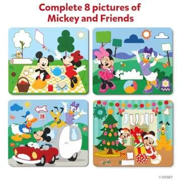Skillmatics Art Activity - Dot It Disney Mickey and Friends, Mess-Free Sticker Art for Kids, DIY Craft Kits, Scrapbooking, Gifts for Boys & Girls Ages 3, 4, 5, 6, 7