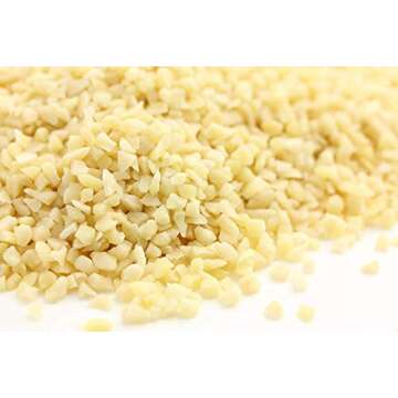 Yupik Blanched Diced Almonds, 2.2 lb, Kosher, Unsalted, Skinless, Oil-Free, Chopped Nuts, Crunchy Sn...