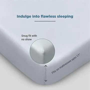 Fabdreams Organic Cotton Full Size Sheet Set for Luxurious Sleep