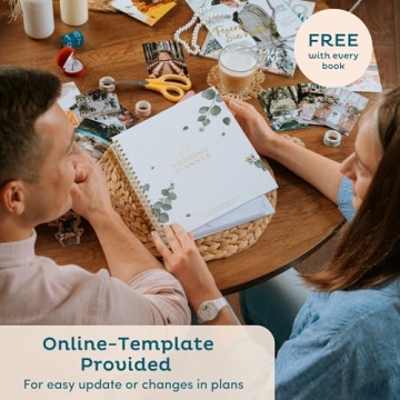 Comprehensive Wedding Planner Book for Brides and Engagement Gifts