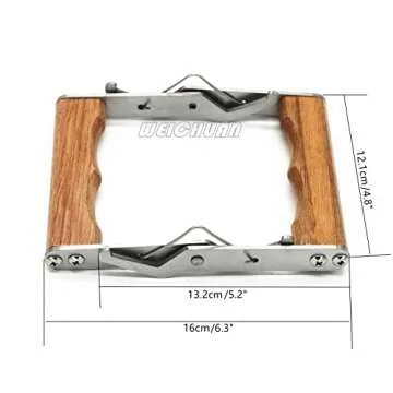 WEICHUAN Beekeeping Frame Gripper, Frame Holder, Frame Lifter Tool - Stainless Steel Beekeeping Equipment Bee Hive Frame Grip Tool Beekeeper Tool