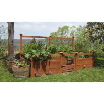 Just Add Lumber Vegetable Garden Kit - 8'x12' Deluxe