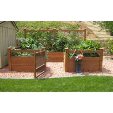 Just Add Lumber Vegetable Garden Kit - 8'x12' Deluxe