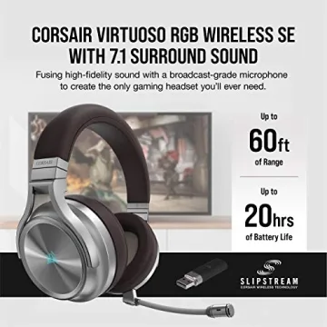 Corsair Virtuoso Wireless SE - Stylish Gaming Headset