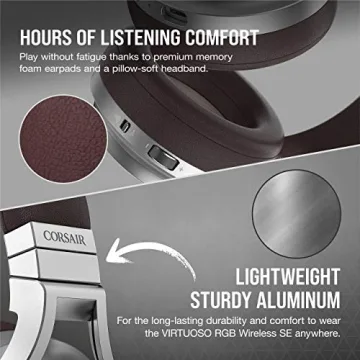 Corsair Virtuoso Wireless SE - Stylish Gaming Headset