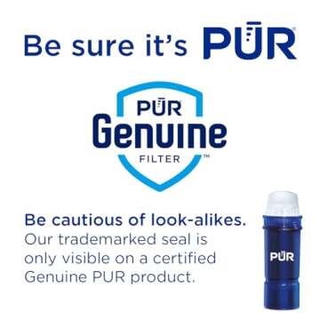 PUR PLUS Water Pitcher Replacement Filter with Lead Reduction (3 Pack), Blue â€“ Compatible with all PUR Pitcher and Dispenser Filtration Systems