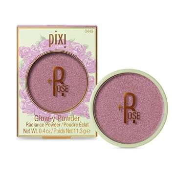 Pixi Beauty +Rose Glow-y Powder | Rose Extract Infused Color Tint Soothes & Hydrates Skin | Use As B...