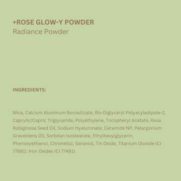 Pixi Beauty +Rose Glow-y Powder | Rose Extract Infused Color Tint Soothes & Hydrates Skin | Use As Blush Or Highlighter To Enliven Complexion | 0.4 Oz