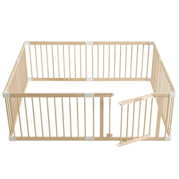 HARPPA Baby Gate Playpen for Kids - Versatile & Safe Play Area