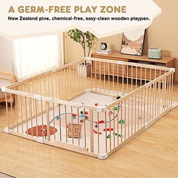 HARPPA Baby Playpen - Safe and Stylish Baby Fence
