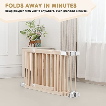 HARPPA Baby Playpen - Safe and Stylish Baby Fence