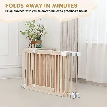 HARPPA Baby Playpen - Safe and Stylish Baby Fence