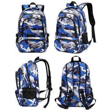 Durable BLUEFAIRY Kids Backpack for School Adventures