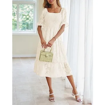 Stylish Summer Floral Midi Dress for All Occasions