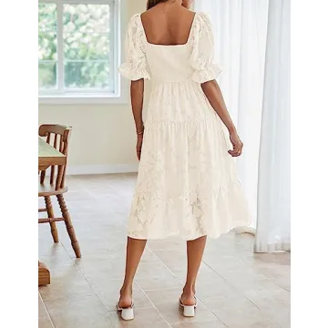 Stylish Summer Floral Midi Dress for All Occasions