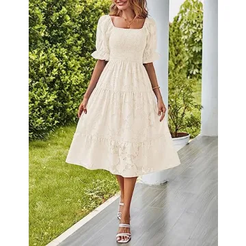 Stylish Summer Floral Midi Dress for All Occasions