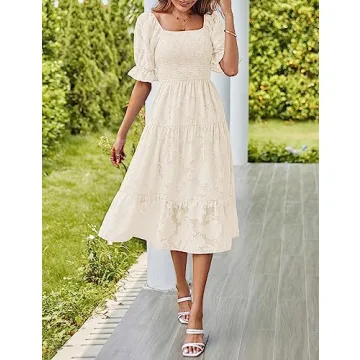 Stylish Summer Floral Midi Dress for All Occasions