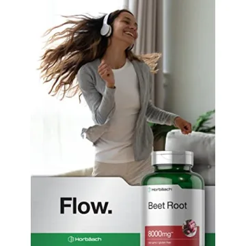 Horbäach Beet Root Capsules 8000mg - High Potency Health Boost