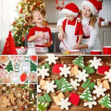Cthinkaty Christmas Cookie Cutter Set for Holiday Baking