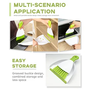 Compact Dust Pan & Brush Set for Effortless Cleaning