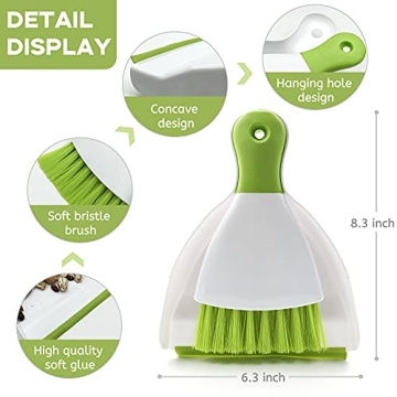 Compact Dust Pan & Brush Set for Effortless Cleaning