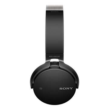 Sony MDRXB650BT/B Extra Bass Bluetooth Headphones, Black, Medium