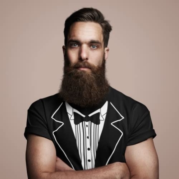 Promotion & Beyond Tuxedo T-Shirt for Men and Women