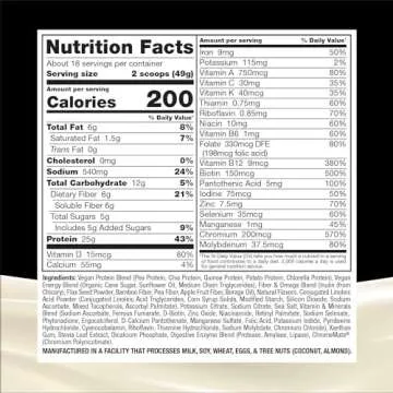 Naturade Plant-Based Weight Loss Shake with 25g Protein