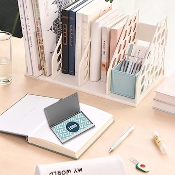 ZUYYON 6 Pcs Sublimation Blank Business Card Holders