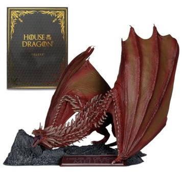 Stunning Meleys Dragon Figure from House of the Dragon