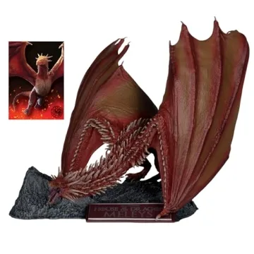 Stunning Meleys Dragon Figure from House of the Dragon