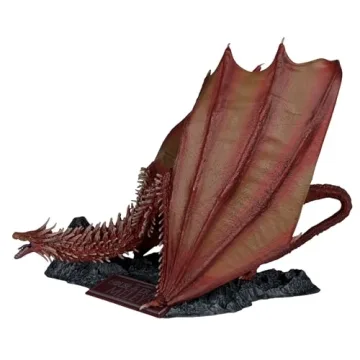 Stunning Meleys Dragon Figure from House of the Dragon