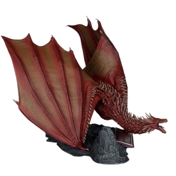 Stunning Meleys Dragon Figure from House of the Dragon