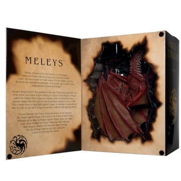Stunning Meleys Dragon Figure from House of the Dragon
