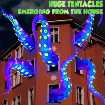 16FT Giant Halloween Inflatables Octopus Tentacles