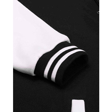 COOFANDY Varsity Baseball Jacket for Stylish Comfort